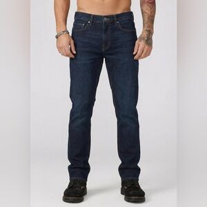 prAna Stretch Denim Pants Mens 30x36 Bridger‎ Jeans Organic Cotton Blue MSRP $95